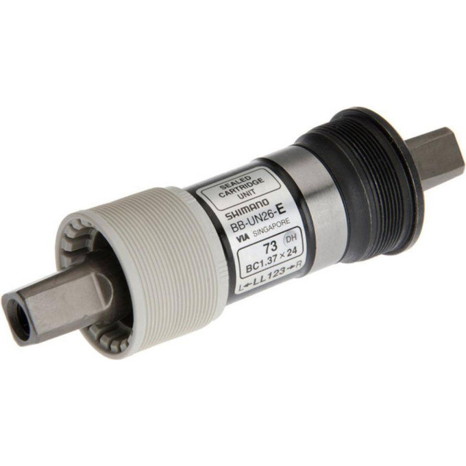 Каретка SHIMANO UN26-E, 73/122,5(LL123), без болтов, шайбой 2,5мм EBBUN26EC23X