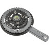Система SHIMANO ALIVIO, M4000, 9 скоростей, 175 мм, OCTALINK, 40/30/22T с защитой EFCM4000E002C
