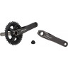 Система SHIMANO DEORE, M6000-2, 170 мм, интегрированный вал, 10 скоростей, 38/28T без каретки, черный EFCM6000CX88X